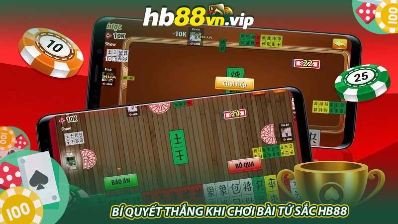 Bí quyết thắng khi chơi bài tứ sắc HB88