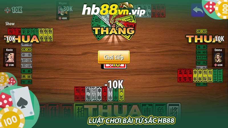 Luật chơi bài tứ sắc HB88